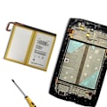 Miniatyrbillede 3 af 4: Intern batteri til Crosscall Core T4 - AVIZAR - BAT-COMP-CT4 - Kapacitet 7000mAh - Hvid Vit