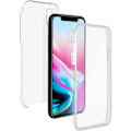 Pikkukuva 1 / 4: iPhone X / XS kuori - Täydellinen suoja - Ultra-läpinäkyvä - Geelisilicone - Kovakristalli Transparent