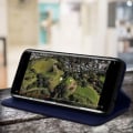 Pikkukuva 4 / 4: Galaxy S8 Case korttipidike jalusta Toiminto Shell silikonigeeli Midnight Blue Blue