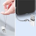 Miniatyrbild 4 av 5: USB-C hona till USB hane OTG-adapter Laddningsdataöverföring XO Vit