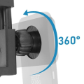 Miniatyrbillede 3 af 5: Støtte Bil - LinQ - MagSafe 15W - Rund Luftventilationsmontering - 360° Rotation - LED Indikator