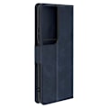 Miniatyrbillede 1 af 6: Etui til Honor 90 Smart - AVIZAR - Kortholder og støtte - Midnight Blue Blå