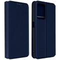 Miniatyrbillede 2 af 5: Taske til Oppo A57 og A57s - AVIZAR - Flip Card Holder Video Support - Blå Blå