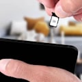 Miniatyrbillede 4 af 4: SIM-kortskuffe - Apple - iPhone 11 - 1 slot - Nano Sim - Sort svart