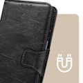 Miniatyrbillede 3 af 5: Sort Wallet og Video Support Case - AVIZAR - Motorola Moto G53 - Fuld beskyttelse - Opbevaring Svart
