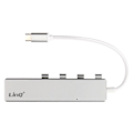 Miniatyrbild 2 av 4: USB Typ C-hub med 4 LinQ USB-portar