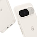 Miniatyrbillede 4 af 5: Google Pixel 9 og 9 Pro beskyttende cover - GOOGLE mærke - Matte Soft Touch - Hvid Vit