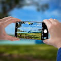 Pikkukuva 3 / 4: Takakamera - Samsung - Galaxy A70 - Triple Photo Sensor Module - Yhteensopiva - Integroitu kaapeli Svart