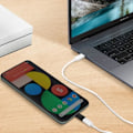 Pikkukuva 3 / 6: Lightning-USB-C-sovitin - MAXLIFE - Lataus ja synkronointi - Kompakti - Musta