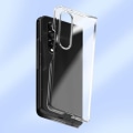 Pikkukuva 3 / 5: Suojakuori Galaxy Z Fold 4 Silicone Kellastumista estävälle Samsung Clear Transparent -kotelolle Svart Transparent