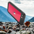 Miniatyrbild 3 av 4: Coque - AVIZAR - iPhone SE 2020 / 8 / 7 - Vattentålig 2m - Stötsäker - Heltäckande skydd Svart