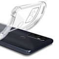 Pikkukuva 3 / 5: Suojakuori ja suojakalvo - AVIZAR - Oppo A53 ja A53s - Pehmeä silikoni - Karkaistu lasi 9H - 360° suojaus Vit