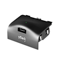 Pikkukuva 1 / 6: Varapatteri 1000mAh USB-C-portilla Xbox Series X / S -ohjaimelle Ipega Hopea Grå