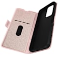 Miniatyrbillede 2 af 5: Taske til TCL 40R 5G - AVIZAR - Rose Gold - Kortholder - Video Support - Dobbelt fane Rosa