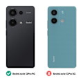 Miniatyrbillede 4 af 6: Etui til Xiaomi Redmi Note 13 Pro 4G - AVIZAR - Metal Ring Video Support - Sort Svart