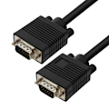 Pikkukuva 2 / 4: VGA-kaapeli - LINQ - Videosovitin - 3 m - Uros-uros - HD 1920x1080 Svart