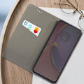 Miniatyrbild 3 av 6: Fodral till Motorola G84 - AVIZAR - Stativfunktion - Smart Series - Svart Svart
