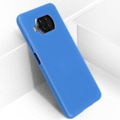 Pikkukuva 2 / 4: Suojakuori - Xiaomi - Mi 10T Lite - Pehmeä silikonigeeli - Soft Touch - Sininen Blå
