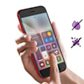 Miniatyrbillede 3 af 5: Hærdet glas til iPhone 6, 6s, 7, 8, SE 2020 og 2022 Force Glass Transparent Vit