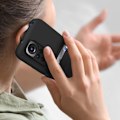 Pikkukuva 3 / 5: Kotelo - FORCELL - Xiaomi Redmi Note 11 ja 11s - Pehmeä silikoni - Integroitu korttiteline - Musta Svart
