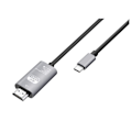 Pikkukuva 1 / 4: HDMI-kaapeli 4K 60Hz Korkea Resoluutio USB-C 1,8m Harmaa