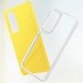 Pikkukuva 3 / 5: Coque Bumper - AVIZAR - Samsung Galaxy S24 FE - Iskunkestävä - Keltainen - Vahvistetut kulmat Gul
