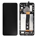 Miniatyrbillede 1 af 4: LCD-skærm + berøringsglas Samsung Galaxy A32 5G - Sort - Udskiftning - 100% funktionel Svart