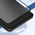 Miniatyrbild 4 av 5: Härdat glas för Oppo A5 Pro Scratch-skyddat Vinklat Svart
