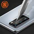 Miniatyrbild 2 av 4: Kameraskydd - MOCOLO - Huawei P40 - Härdat glas - Anti-explosion - Transparent Transparent, vit