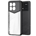 Pikkukuva 2 / 5: Kotelo Xiaomi Poco F6 Prolle Iskunkestävä Boreal Pattern Dux Ducis Black Transparent