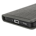 Miniatyrbillede 4 af 5: Etui til Samsung Galaxy A26 Klap Portefeuille og Stå Video Grå Grå