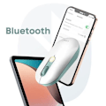 Miniatyrbillede 3 af 5: LinQ Bluetooth-mus + USB-dongle, hvid Vit