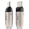 Miniatyrbillede 2 af 5: USB-C til Lightning-strømkabel 36W kompakt 30cm LinQ lysegrå Grå