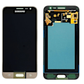 Miniatyrbillede 1 af 3: Galaxy J3 LCD-skærm Touch Glas Original Samsung Gold Screen Block