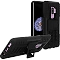 Miniatyrbild 1 av 4: Coque - Samsung - Galaxy S9 Plus - Stötsäker - Inbyggt stöd - Svart Svart