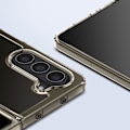 Miniatyrbild 4 av 4: Fodral till Samsung Z Fold 5 Soft Shockproof April Series Fodral Contour Grey