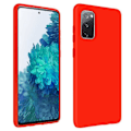 Pikkukuva 1 / 4: Kuori - Samsung - Galaxy S20 FE - Puolijäykkä - Soft Touch - Punainen Röd