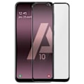 Pikkukuva 1 / 3: Näyttökalvo - AVIZAR - Samsung Galaxy A10 - 9H karkaistu lasi - Viistetty - Naarmuuntumaton Svart