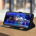 Miniatyrbillede 4 af 4: Huawei Mate 20 lite dobbeltvindue etui silikone cover - sort sort Svart