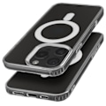 Miniatyrbild 2 av 5: MagSafe Fodral för iPhone 16 Pro Max Polycarbonate Contour Silikon Transparent Transparent