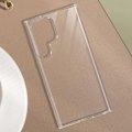 Miniatyrbillede 3 af 6: AVIZAR beskyttende etui til Samsung Galaxy S24 Ultra - Gennemsigtigt etui - Blødt 0,5 mm - Anti-gulning Transparent