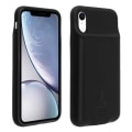 Pikkukuva 1 / 4: iPhone XR -kotelo - AKASHI - 2 in 1 -malli - 4500 mAh akku - Jäykkä suoja - Induktio Svart