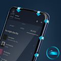 Pikkukuva 4 / 4: Suojakalvo - AVIZAR - Oppo A72 - Karkaistu lasi - Ultra-ohut - Kirkas Transparent