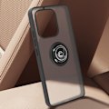 Pikkukuva 3 / 6: Kotelo Xiaomi Redmi Note 13 4G:lle - AVIZAR - Metal Ring Video Support - Musta Svart