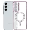 Pikkukuva 2 / 6: Suojakuori Samsung Galaxy A55 - AVIZAR - tekojalokivi Contour - violetti - MagSafe-yhteensopiva Lila