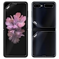 Pikkukuva 1 / 4: Suojakalvo - IMAK - Galaxy Z Flip - Hydrogeeli - Naarmuuntumaton - Heijastamattomuutta estävä Transparent, vit