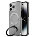 Miniatyrbillede 1 af 6: Coque MagSafe til iPhone 14 Pro Stødabsorberende med Flettestøtte Sort Svart