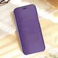 Miniatyrbillede 4 af 5: Etui - AVIZAR - iPhone 15 - Klappe Spejl - Lilla Lavendel - Beskyttelse mod Stød og Ridser Lavendel