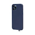 Miniatyrbillede 3 af 5: Hårdt blåt lædercover til iPhone 12/12 Pro ARTEFAKT - Stil og elegance - Optimal beskyttelse Blå