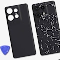 Miniatyrbillede 4 af 4: Ersatzbatteri til Motorola Edge 50 Pro Sort Svart